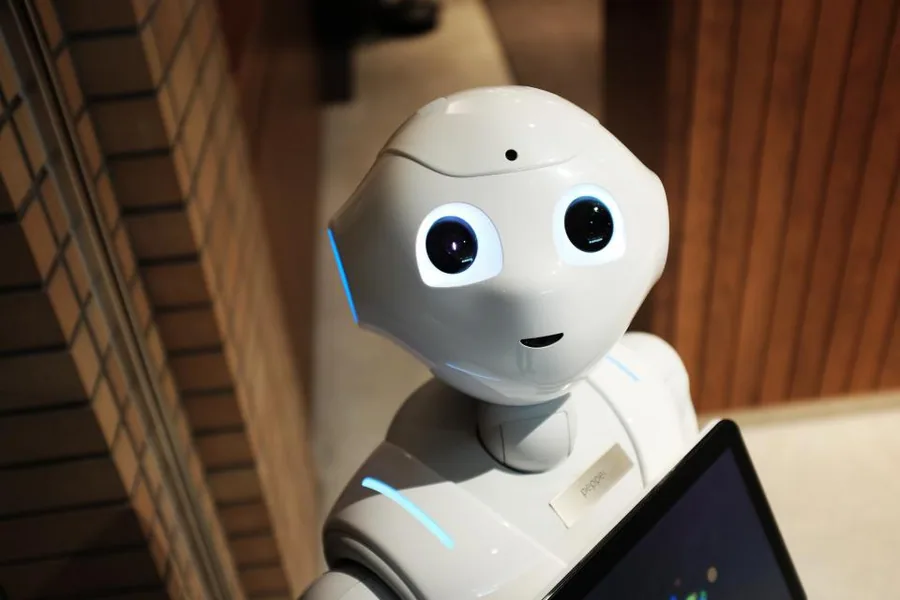 Robotique et machine industrielle