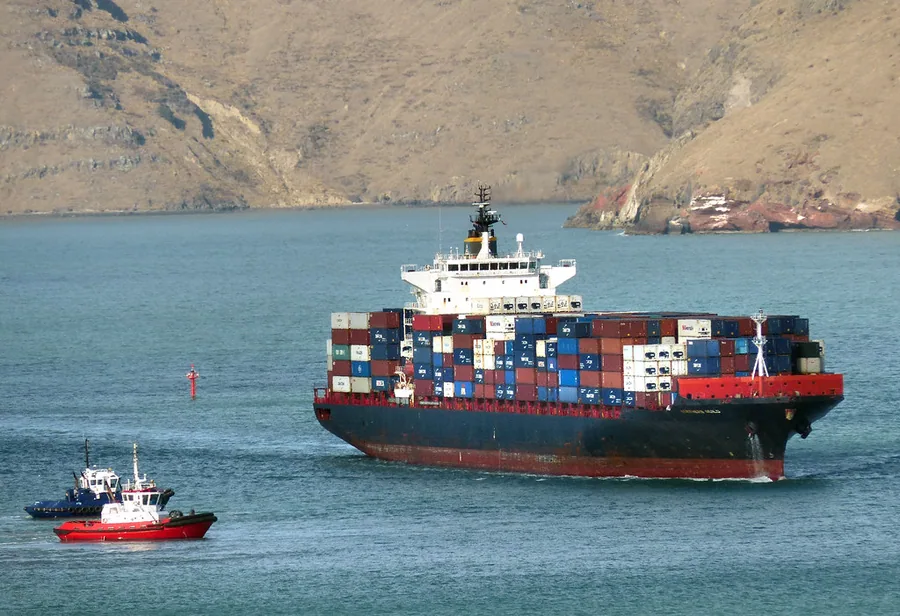Conteneurs de fret pour l'importation de marchandises
