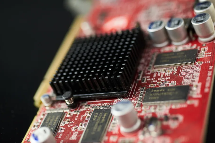 Carte graphique GPU installée dans un PC