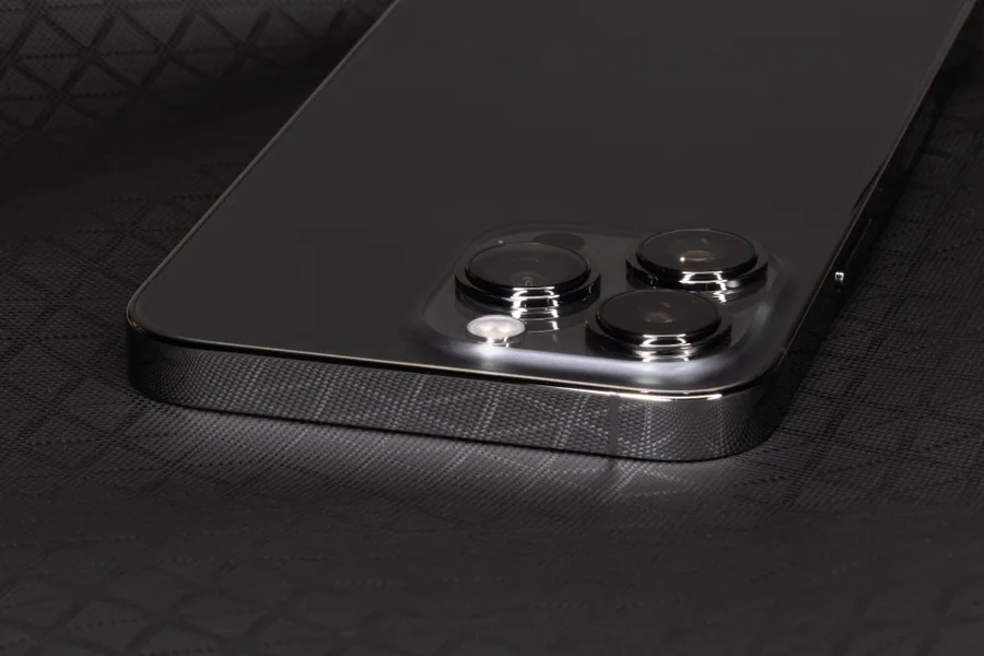 Boîte d'iPhone lors d'un déballage