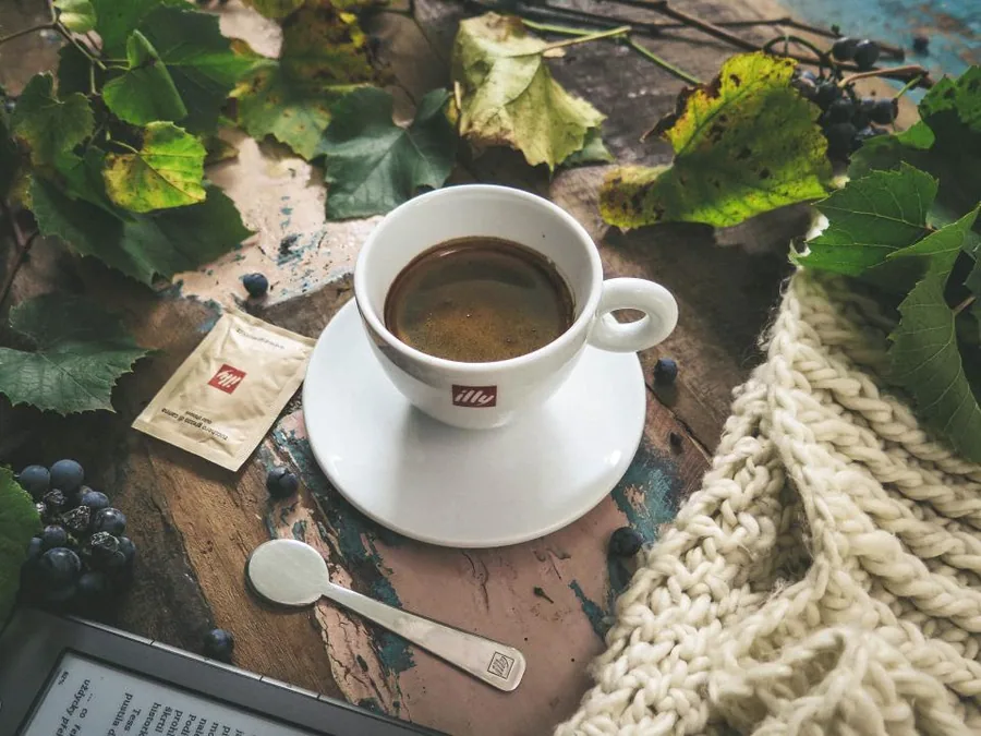 Intérieur cosy d'un café boutique avec clients